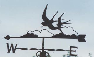 Two Swallows weathervane